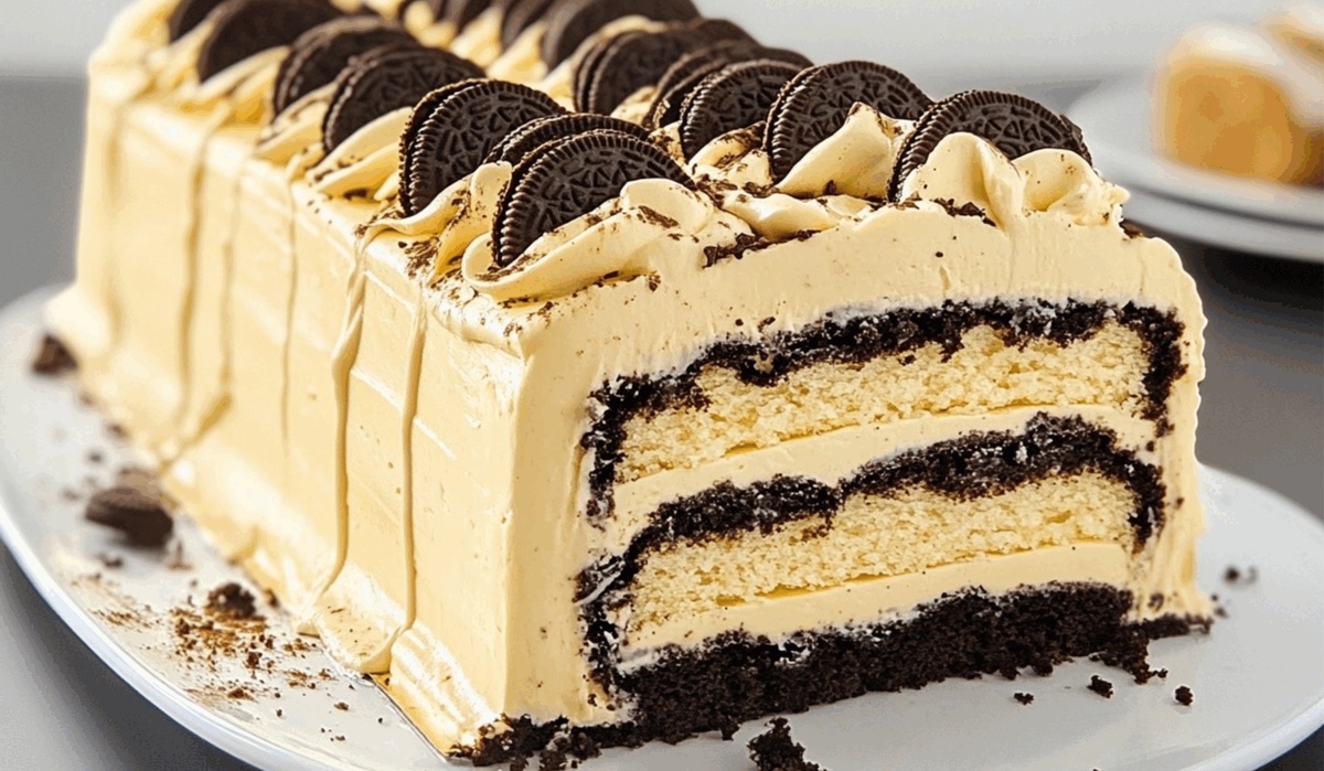 Golden Oreo Icebox Cake Recipe