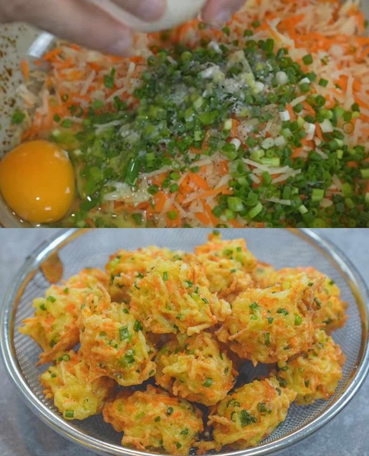 Crispy Potato-Carrot Delights Recipe
