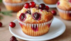 Fresh Cranberry Orange Muffins Recipe