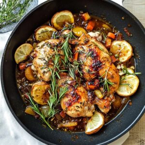 Honey Rosemary Chicken Recipe