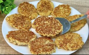 Sugar-Free Apple Banana Oatmeal Pancakes Recipe
