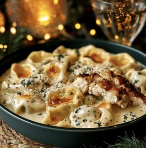Olive Garden Asiago Tortelloni Alfredo With Grilled Chicken Recipe