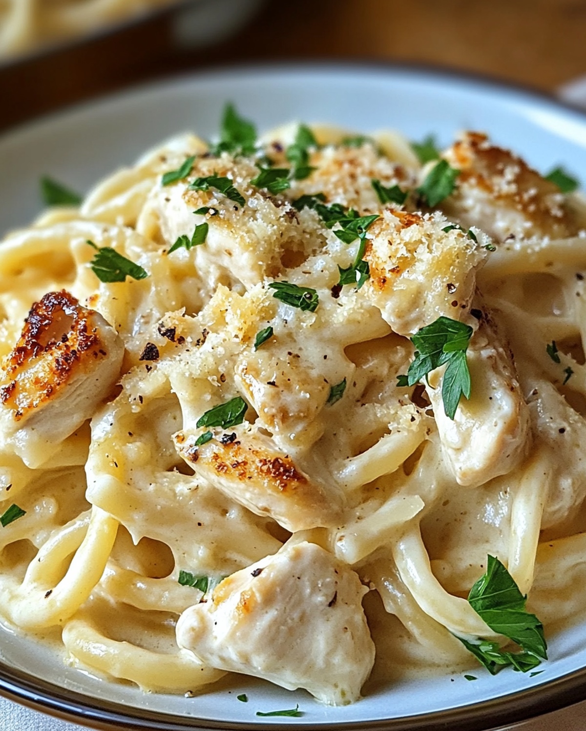 Creamy Garlic Parmesan Chicken Pasta Recipe