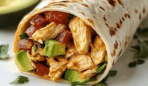 Chicken Avocado Wraps Recipe