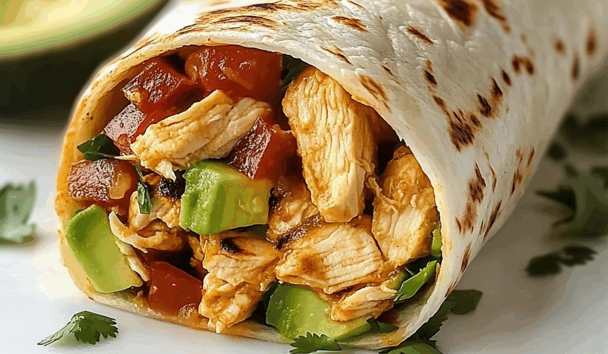Chicken Avocado Wraps Recipe