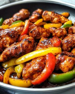 Spicy Bell Pepper Chicken Recipe