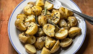 Garlic Rosemary Potatoes Recipe