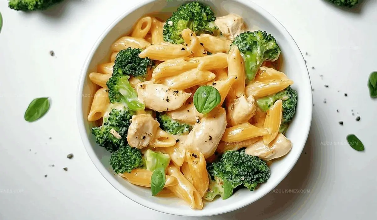 Creamy Broccoli And Chicken Penne Recipe