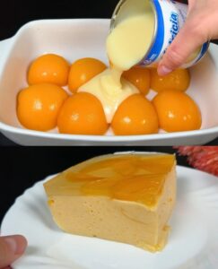 Peachy Cream Delight Recipe