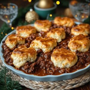 Sloppy Joe Biscuit Casserole Recipe