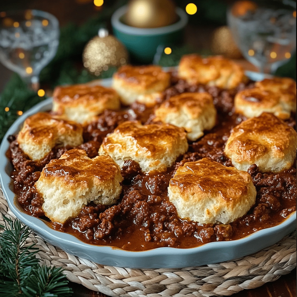 Sloppy Joe Biscuit Casserole Recipe