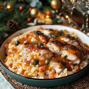 Smothered Chicken And Rice Recipe