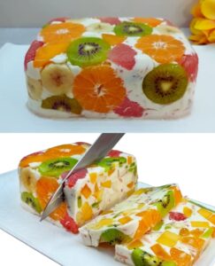 Fruit Delight in Creamy Milk Recipe