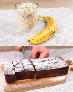 Chocolate Banana Oat Bars Recipe