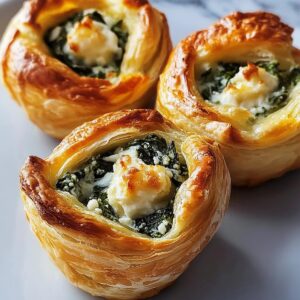 Spinach and Cream Cheese Puffs Recipe