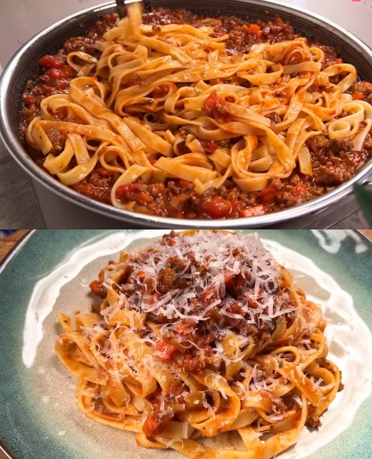 Tagliatelle al Ragu Bolognese Recipe