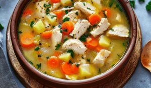 Chicken Vegetable Soup Recipe