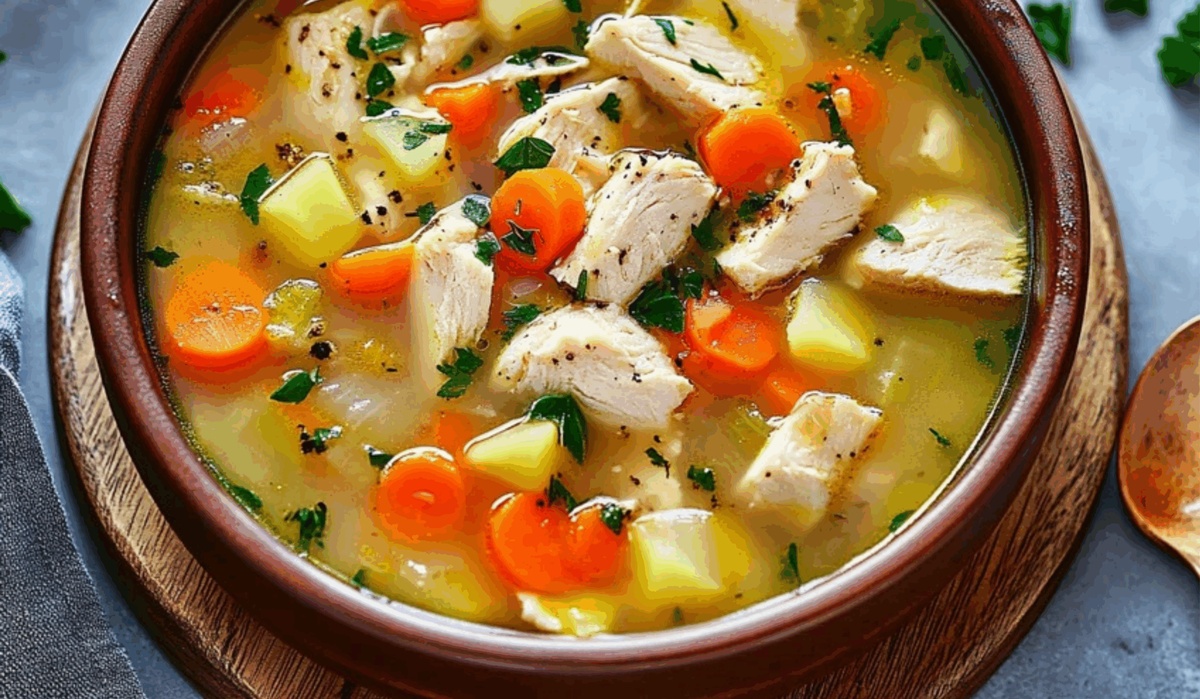 Chicken Vegetable Soup Recipe