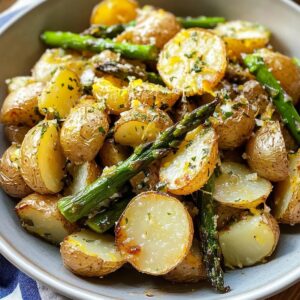 Roasted Potatoes and Asparagus Recipe