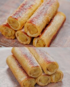 Banana Roll French Toast Recipe