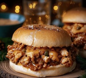 Cajun Chicken Sloppy Joes Recipe