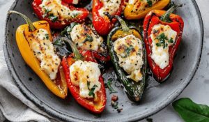 Goat Cheese Stuffed Mini Peppers Recipe