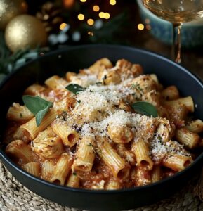 One-Pot Chicken Parmesan Pasta Recipe