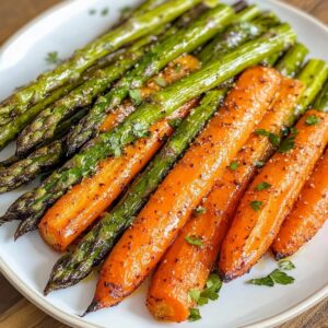 Roasted Asparagus and Carrots Recipe