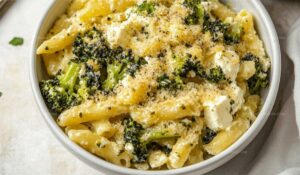 Baked Feta and Broccoli Pasta Recipe