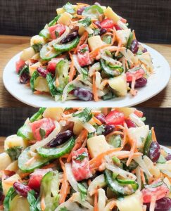 Crunchy Cucumber and Apple Salad Recipe