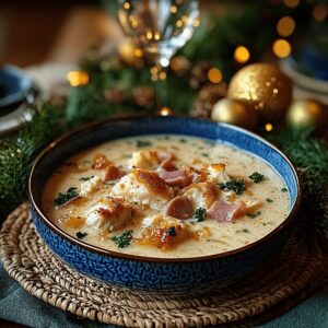 Chicken Cordon Bleu Soup With Heavy Cream And Ham Recipe