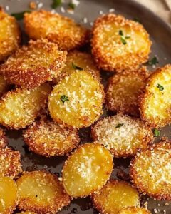 Parmesan Crusted Roasted Potatoes Recipe