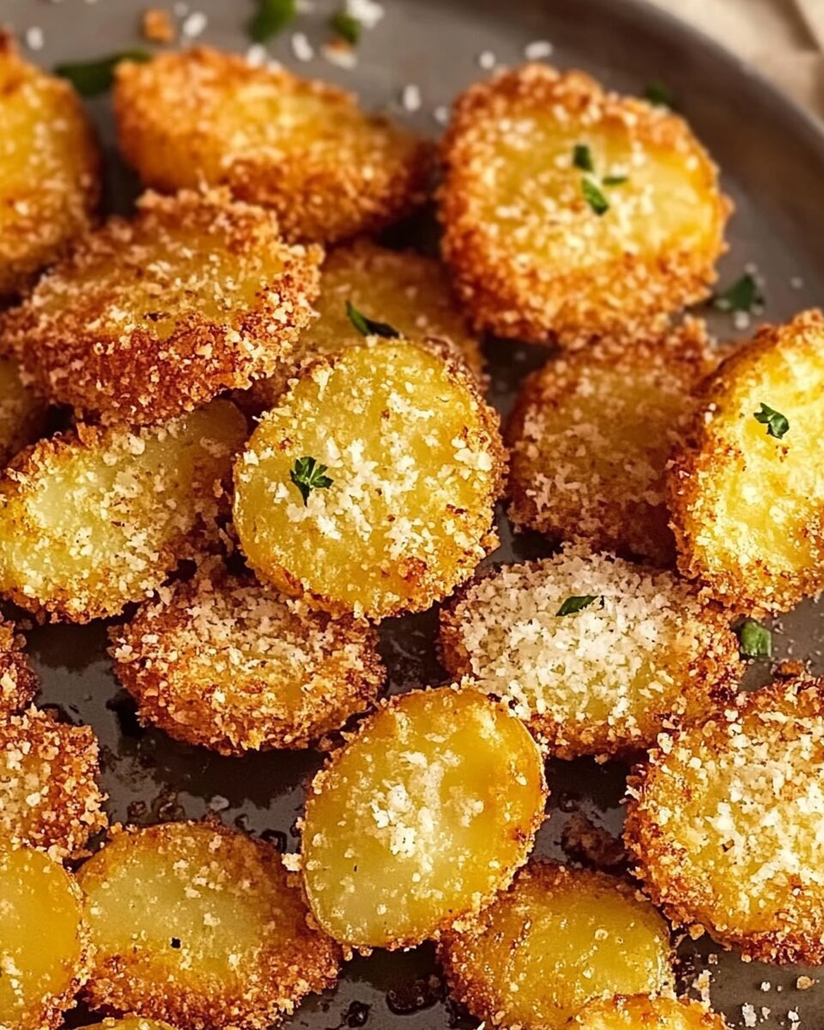 Parmesan Crusted Roasted Potatoes Recipe