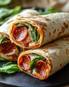 Pepperoni Pizza Rolls Recipe