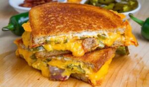 Jalapeno Popper Grilled Cheese Sandwich Recipe