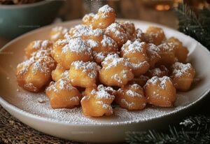 Sweet Funnel Cake Bites With Powdered Sugar Recipe