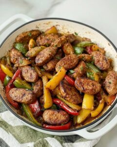 Turkey Sausage and Peppers Recipe