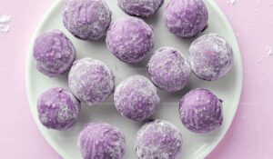 White Chocolate Blueberry Truffles Recipe