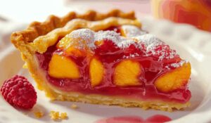 Raspberry Peach Pie Recipe