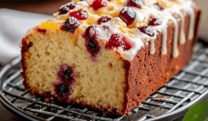 Cranberry Orange Loaf Cake Recipe