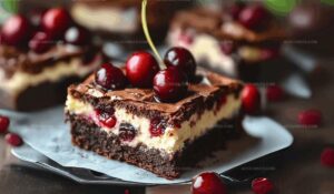 Cherry Cheesecake Brownies Recipe