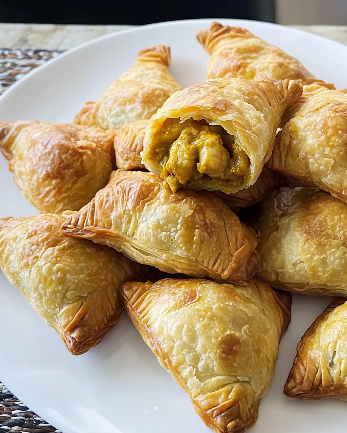 Chicken Curry Puffs Recipe
