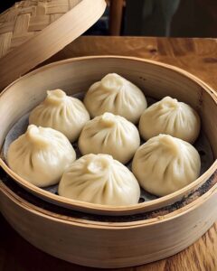 Chinese Steamed Pork Buns Recipe