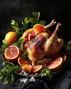 Roast Chicken with Grapefruit Recipe