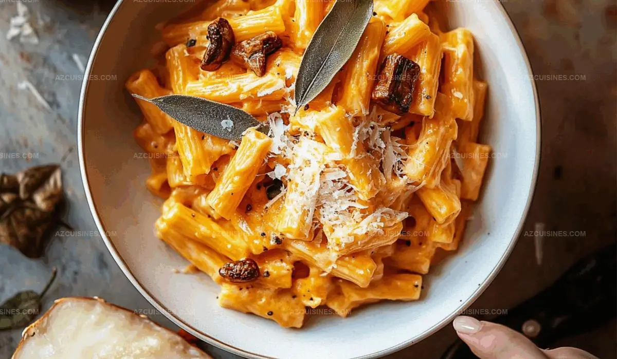 Pumpkin Pasta Alla Vodka Recipe