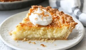 Coconut Custard Pie Recipe