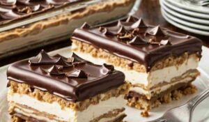 No-Bake Peanut Butter Eclair Cake Recipe
