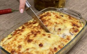 Chicken and Mushroom Gratin Recipe