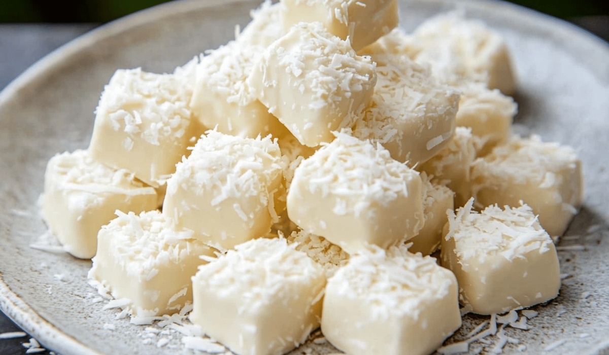 White Chocolate Coconut Candy (Raffaello Copycat) Recipe