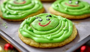 Festive Grinch Cookies Recipe